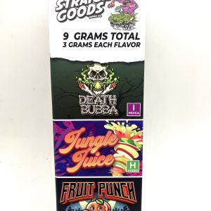 9G Straight Goods - (3G of each flavour) Death Bubba/Jungle Juice/Fruit Punch